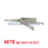 Lishi 2in1 Pick MIT8 Ign GM15.19.SZ12