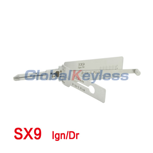 Lishi 2in1 Decorder SX9 Ign/Dr