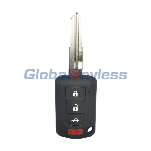 FCC OUCJ166N remote head key 4 button 315mhz ID46 chip for 2016-2017 Mitsubishi Lancer PN 6370B945