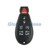 FCC IYZ-C01C Fobik shell 7 button for Chrysler 300 Town & Country Jeep Dodge Durango