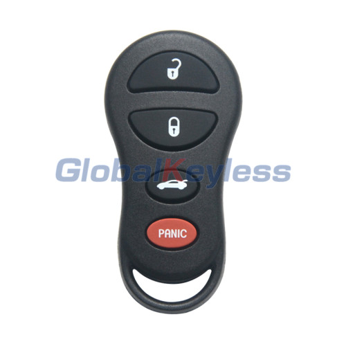 Remote fob shell 4 button for Chrysler 300M Sebring Sedan Dodge Intrepid Jeep Liberty 2002 2003