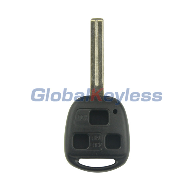 Remote key shell 3 button TOY48 long blade for Lexus GX470 RX350 SC430 2006 - 2009