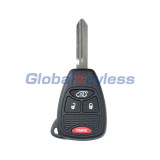 FCC OHT692713AA OHT692427AA M3N5WY72XX Remote head key shell 4button for Chrysler Sebring Pacifica Dodge Magnum 2007