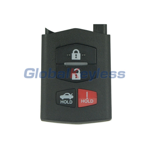 PN BBM4-67-5RY Remote key fob 315Mhz 4 button for Mazda 3 5 6 CX-7 CX-9 FCC BGBX1T478SKE12501