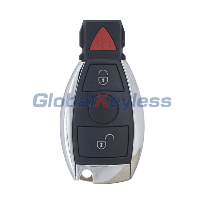 ( with battery holder)Smart Car Key Keyless Shell 3 button For Mercedes Benz 2001-2005
