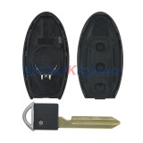 FCC CWTWBU729  Smart key shell 3 button for Nissan key shell
