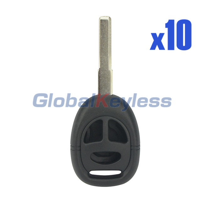 KHH-20TN-1 Remote key shell 3 button for SAAB (Pack of 10)