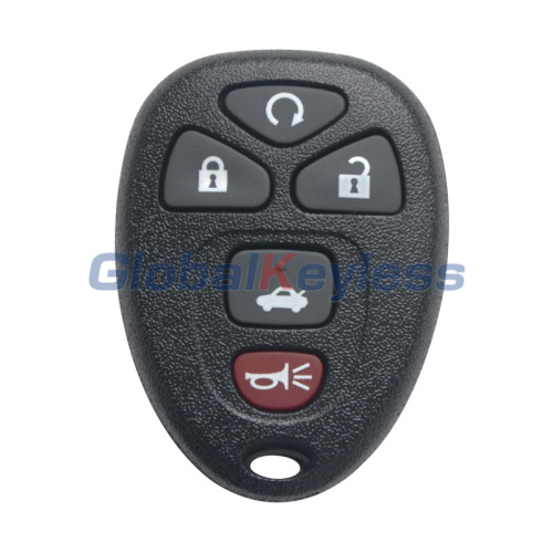 P/N 22733524 FCC KOBGT04A remote fob 5 button 315Mhz ASK for GM Buick Chevrolet Pontiac Saturn 2004-2012