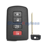 FCC  HYQ14FBA  Smart key 315MHZ 4 button 8A chip for Toyota Rav4 2013-2018 PN 89904-0R080(G Board 0020) (Pack of 5)