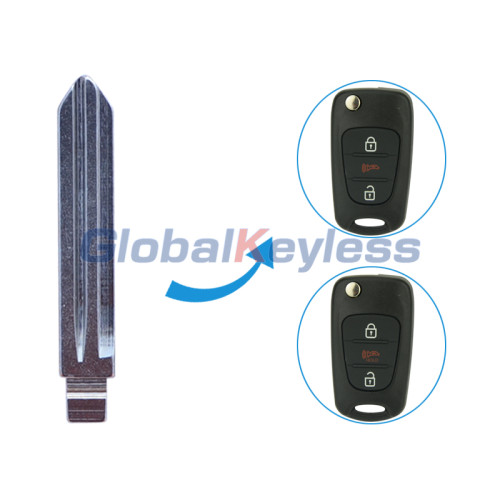 81996-2K000 Flip key blade #4 KK8 for Hyundai Elantra Accent Verna I20 I30 Kia Sportage Soul (Pack of 10)