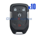 FCC HYQ1EA Smart key shell 4 button for Chevrolet GMC Acadia (Pack of 10)