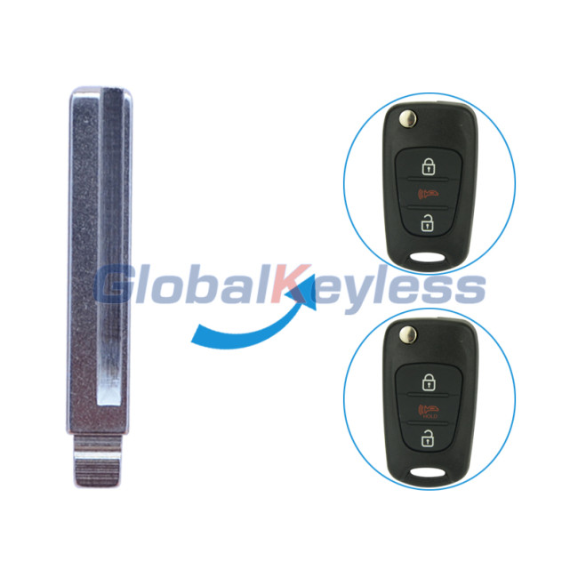 81996-2K000 Flip key blade #4 KK8 for Hyundai Elantra Accent Verna I20 I30 Kia Sportage Soul