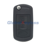 Flip key shell HU101 3 button for Land rover LR3 Range Rover Sport
