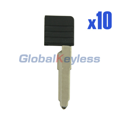 Smart key insert MZD24 for FCC BGBX1T458SKE11A01 Mazda 3 6CX-7 CX-9 SPEED6 2006-2009 (Pack of 10)