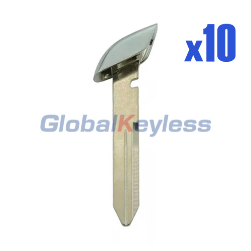 Smart key blade for Maserati key insert (Pack of 10)