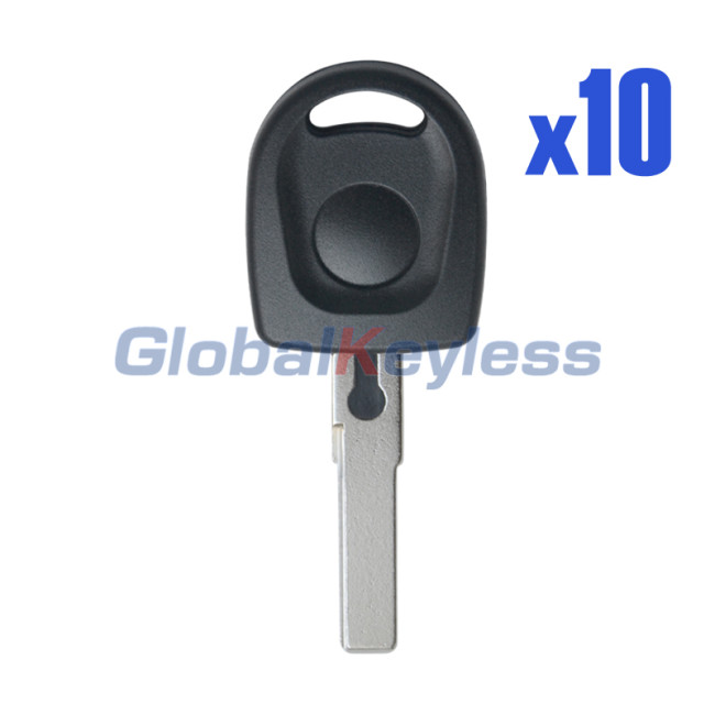 ID 48CAN 2000-2006 VW HU66 Transponder key(Pack of 10)