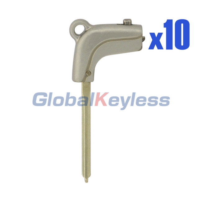 69515-30300 TOY48 Emergency Key for Lexus GX460 IS250 LS460 Uncut Lexus (Pack of 10)