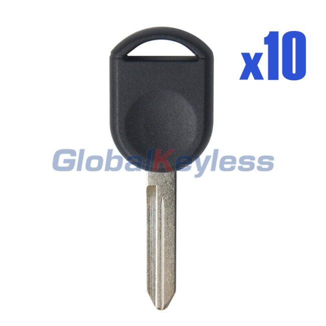 No chip 2000-2017 Ford Lincoln Mercury Mazda  / Transponder Key / H92 H84 (Pack of 10)