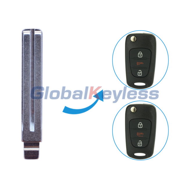 81996-2K000 Flip key blade #4 KK8 for Hyundai Elantra Accent Verna I20 I30 Kia Sportage Soul