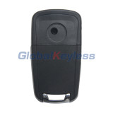 Flip key shell 3 button for 2015 2016 Chevrolet Spark FCC A2GM3AFUS03 (Pack of 10)