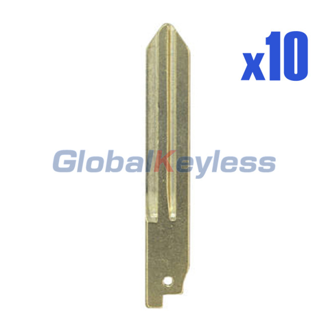 Remote key blade NSN14 for Nissan VERSA CUBE JUKE ROGUE SENTRA (Pack of 10)