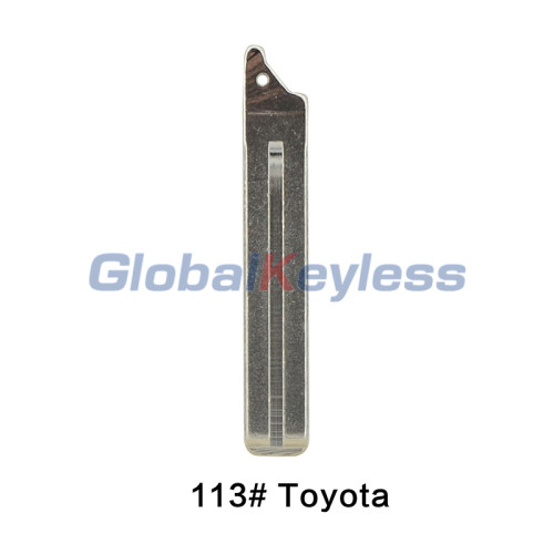 Replacement Flip Floding Remote Key Blade Toy48 blade For Toyota Corolla 2012-2017