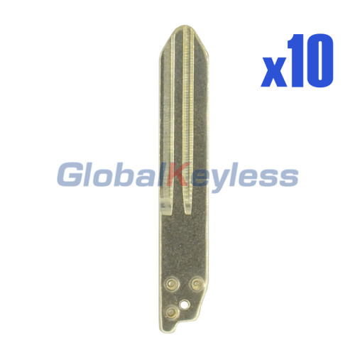Remote key blade NSN14 for Nissan VERSA CUBE JUKE ROGUE SENTRA (Pack of 10)