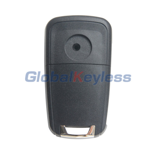 Flip key shell 5 button for Chevrolet Camaro Cruze Equinox Malibu 2010-2016 (Pack of 10)