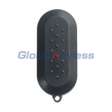 Flip key shell 3 button SIP22 Blade for Fiat 500 500L Ducato Doblo