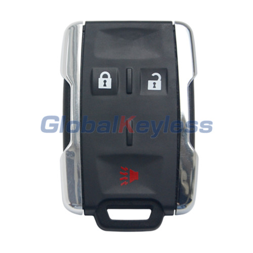 FCC M3N-32337100 remote fob key shell 3 button for 2016 Chevrolet Colorado PN 13577770