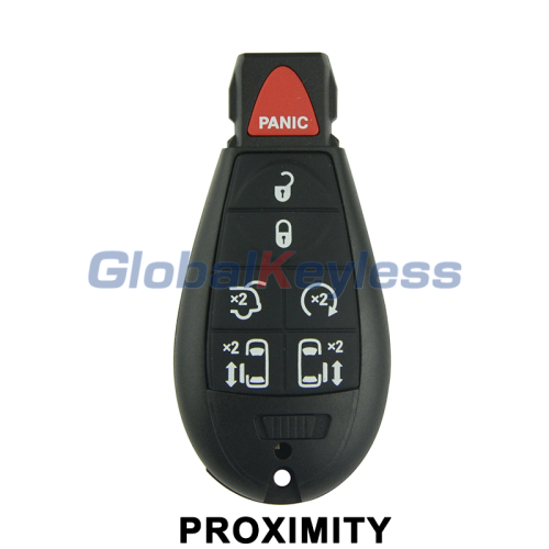 2008-2019 Chrysler Dodge VW / 7 Button Fobik Key 434mhz / PN: 5026590 / IYZ-C01C / Keyless Go Fobik