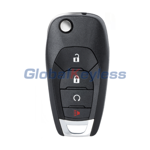 2019-2021 Chevrolet Cruze Trailblazer / Flip Remote Key 4 Button / 433 MHz ID46 / PN: 13530746 / LXP-T004