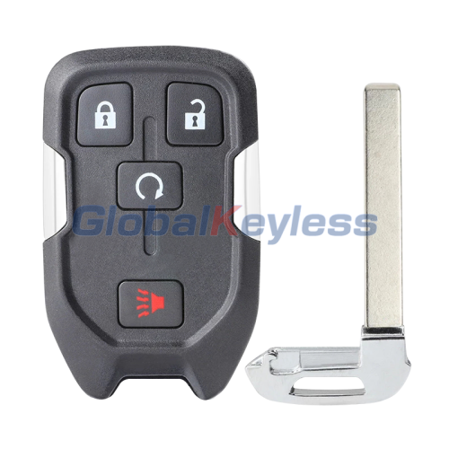 FCC HYQ1EA Smart key shell 4 button for GMC Acadia Terrain 2018-2020 PN 13584513