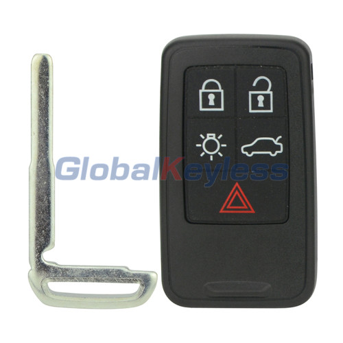 FCC KR55WK49266 Smart key 6 button 433Mhz ID46-PCF7953 chip for Volvo V60 V70 XC60 V70 S80 S60
