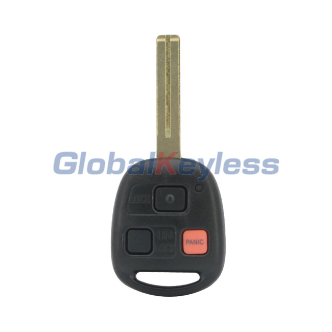 FCC NI4TMTX-1 Remote head key 3 button TOY48 short 312Mhz No chip for 1999-2003 Lexus RX300 PN 89070-48020