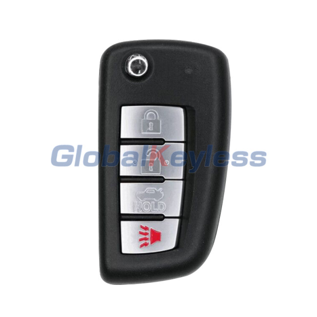 FCC KBRASTU15 Flip Remote Key Radio Waves 315mhz 46 chip for 2002-2017 Nissan Sentra Altima Armada Infiniti FX35 FX45 P/N 28268-5W501 28268-ZB700