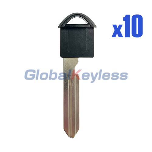 Emergency Key NSN14 for NISSAN With black top (plastic) (Pack of 10)