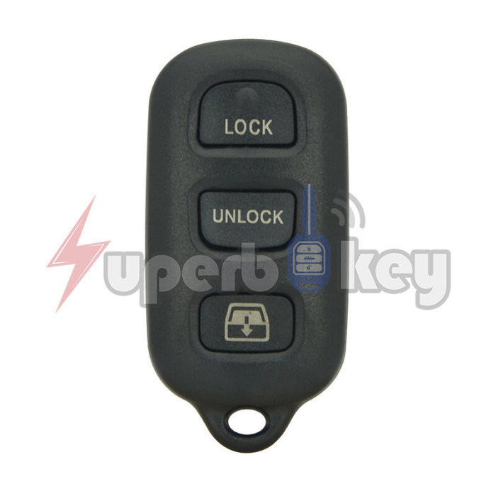 2003-2008 Toyota Sequoia 4-Runner Keyless Entry Remote 4 Button  PN HYQ12BBX HYQ12BAN FCC HYQ1512Y