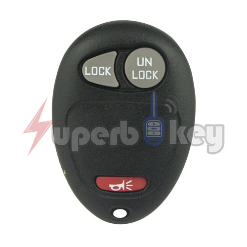 2002-2007 GM Chevrolet GMC Hummer Pontiac/ Remote fob 3 button 315Mhz ASK FCC L2C0007T PN 10335583