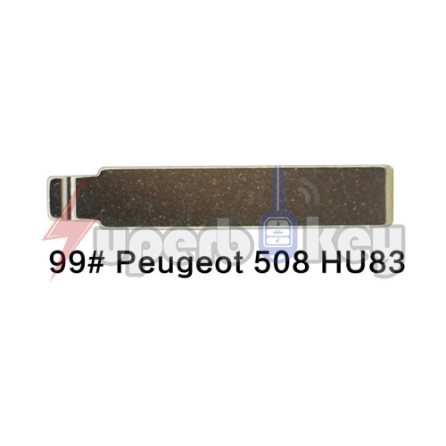 99# Peugeot 508 HU83 KEYDIY VVDI KEY BLADE