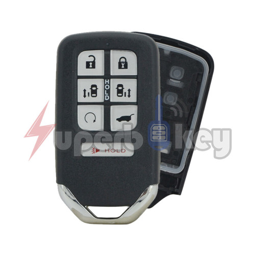 2018-2020 Honda Odyssey/ Smart key shell 7 button/ PN: 72147-THR-A31/ KR5V2X V41