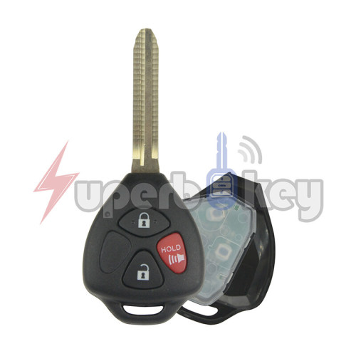 TOY43/ 2010-2015 Toyota Hilux/ Tokai Rika B42TA Remote head key 3 button 314mhz(G chip)