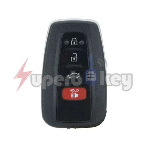2019 Toyota Avalon Smart Key 4 Button PN 8990H-07020 HYQ14FBE