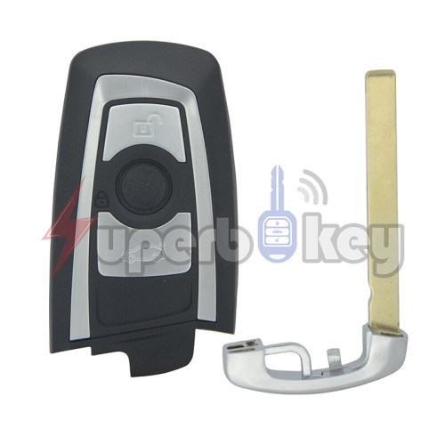 2009-2012 BMW F series/ Smart key 3 button 315Mhz/ YGOHUF5662/ 4008C-HUF5662 (with Foot Kick Sensor)(HITAG-PRO ID49-PCF7953P chip)