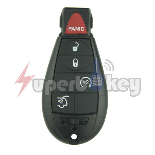 2008-2012 Chrysler Dodge Jeep/ Fobik key 434MHZ ASK 5 buttons/ M3N5WY783X(HITAG2 ID46 chip PCF7941 chip)