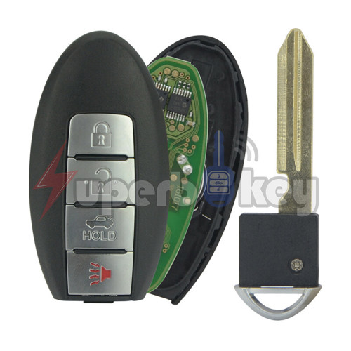 2007-2012 Nissan Maxima Sentra/ Smart key 4 button 315mhz/ CWTWBU735(ID46 chip)