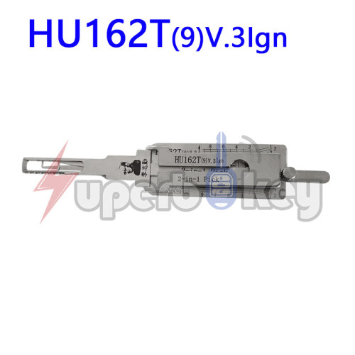 LISHI - HU162T - 2015-2021 Audi / VW - 9 Cut - 2-in-1 Pick & Decoder - Ignition - AG