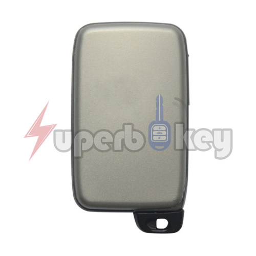 2008+ Toyota Land Cruiser/ Smart key 433mhz 3 buttons/ B77EA/PN: 89904-60440(Board A433)(4D chip)
