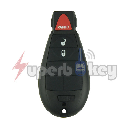 2008-2012 Chrysler Town & Country 300/ Fobik key 434mhz 3buttons 434mhz/ PN:56046733 56046706 56046638AG/ FCC: IYZ-C01C
