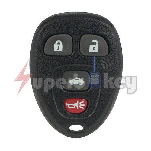 2005-2010 GM Buick Chevrolet Pontiac Saturn/ Remote fob 315Mhz ASK 4 button FCC KOBGT04A PN 15252034